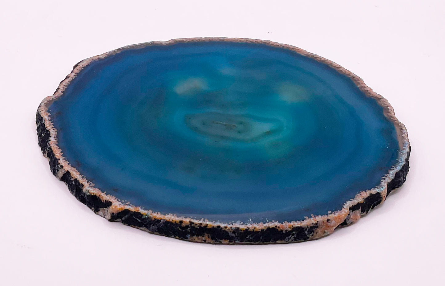 A Pair of Agate Slice Coasters