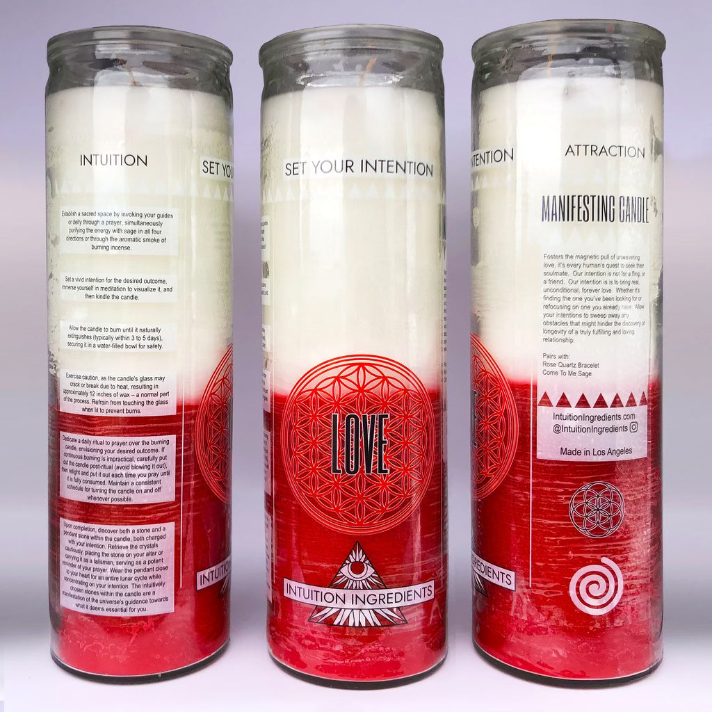 Invite Love Into My Life Candle